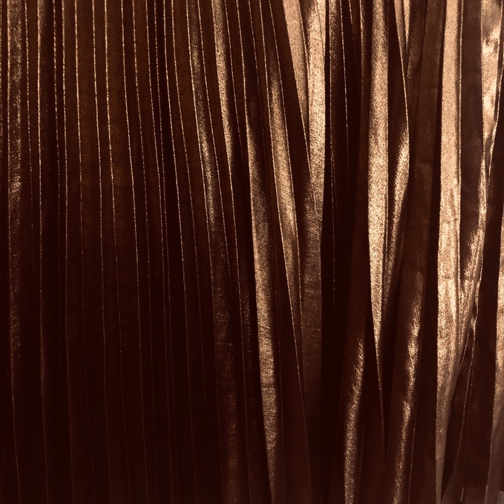 Golden color skirt